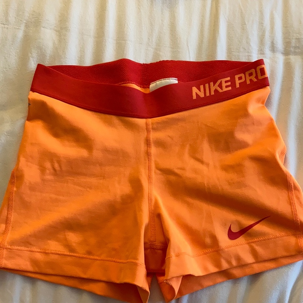 Nike pro spandex shorts